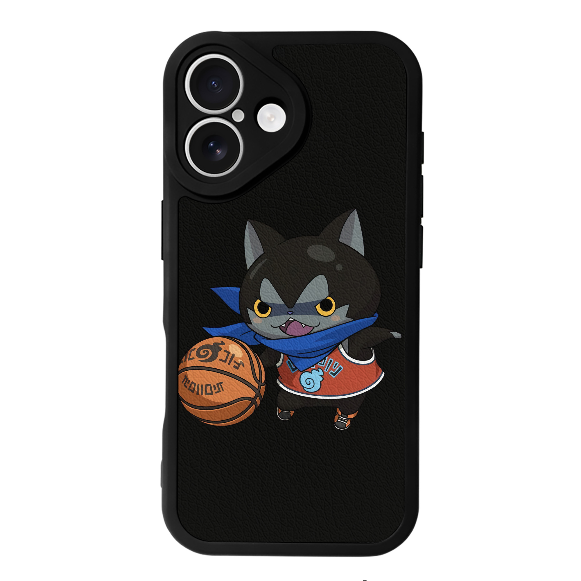 （画像用） 妖怪ウォッチ Yo-kai Watch 【iPhone 16シリーズ対応】シリコンスマホケース（レザー調） 材質：シリコン